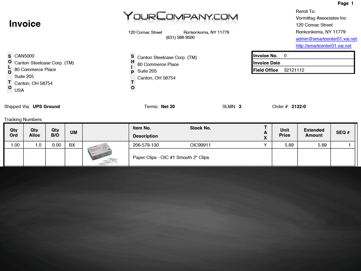 Creating Custom Customer Invoices with CYBRA Print Transformer